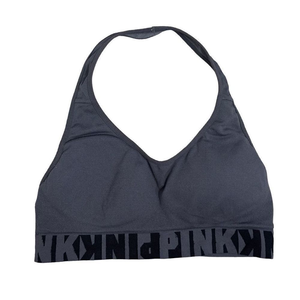 Victoria’s Secret PINK Women’s Sports Bra Gray Small